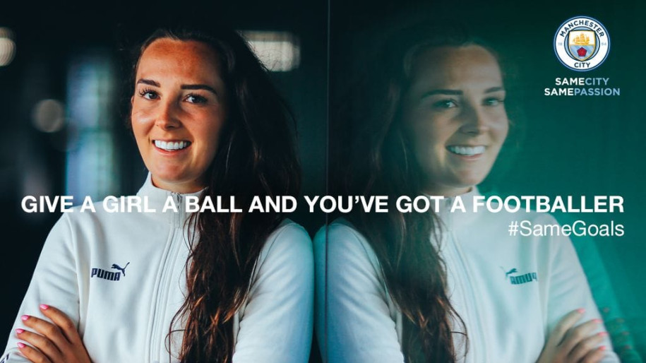 Give it your best shot with Man City's #SameGoals initiative