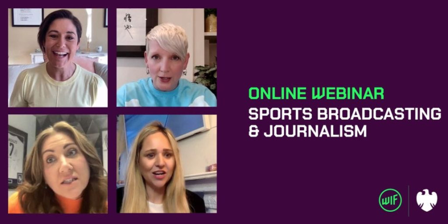 TOP BROADCASTERS OFFER CAREER ADVICE AT WOMEN IN FOOTBALL'S LATEST WEBINAR