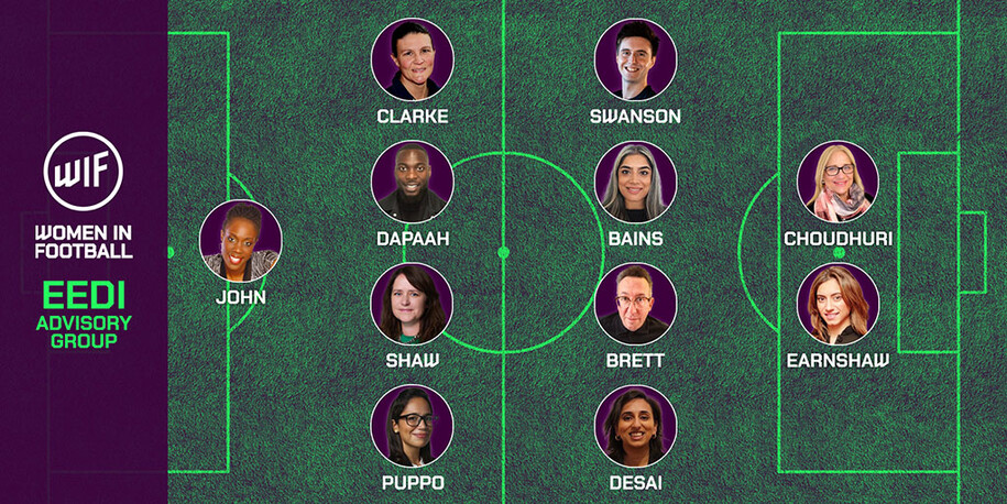 CHANGING THE GAME FROM WITHIN: WOMEN IN FOOTBALL LAUNCHES NEW EEDI ADVISORY GROUP