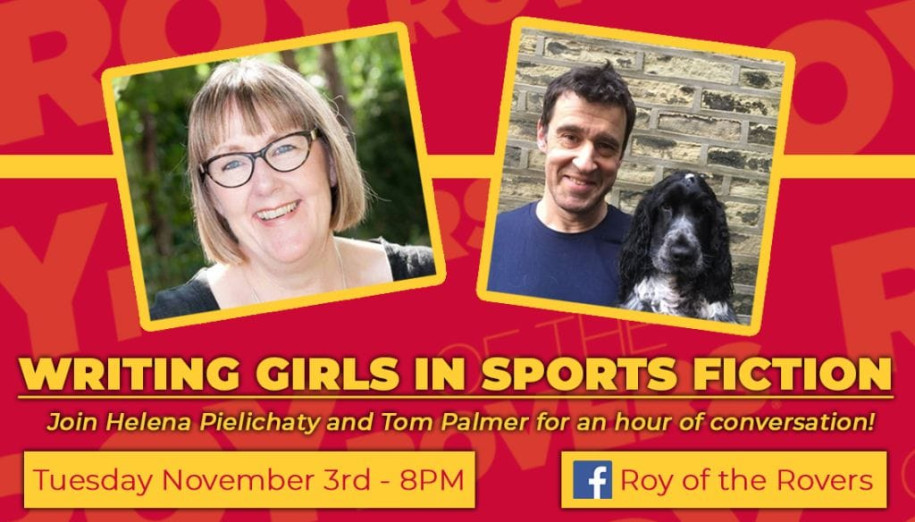 Webinar special: Writing Girls into Sport Fiction, with Tom Palmer and Helen Pielichaty