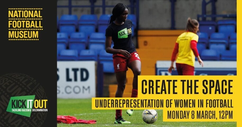 National Football Museum host series including 'Underrepresentation of women in football'