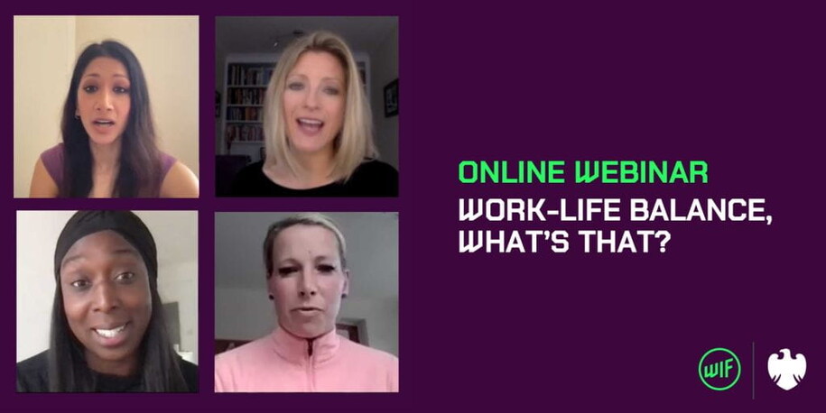 Work-life balance, what&rsquo;s that?! Catch up on our fantastic webinar hosted by Reshmin Chowdhury