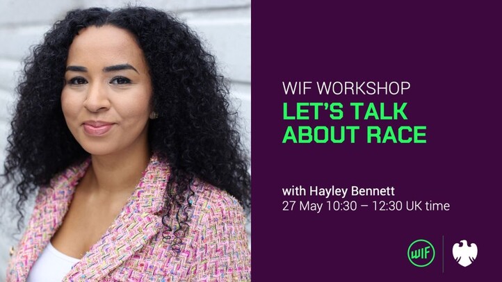 Let’s Talk About Race - delivered by Hayley Bennett