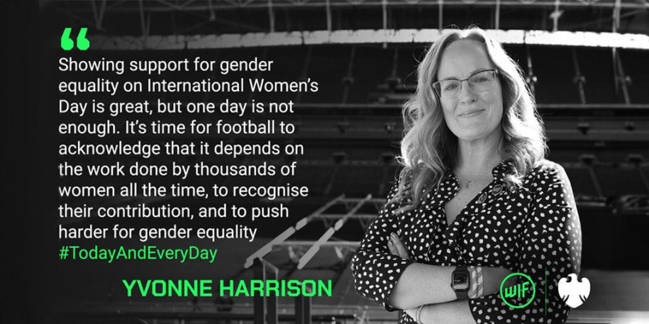 "ONE DAY IS NOT ENOUGH": IT'S TIME TO CELEBRATE WOMEN IN FOOTBALL #TODAYANDEVERYDAY
