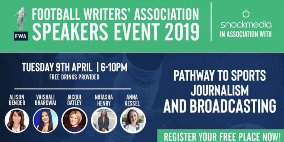 Are you an aspiring sports writer? Come along, listen and learn from the best in the business for FREE!