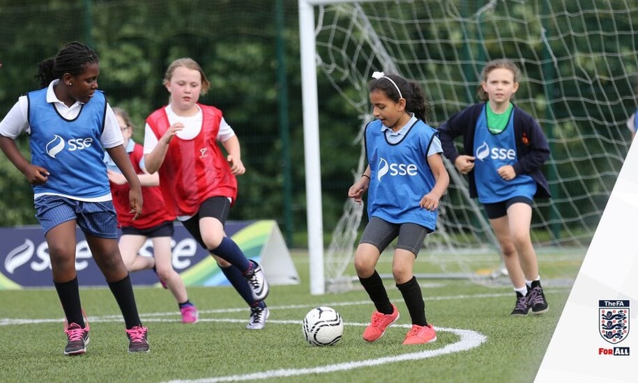 Get involved in FA Girls&rsquo; Football Week Euro Celebrations activity