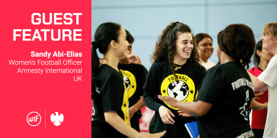 GUEST FEATURE: FOOTBALL WELCOMES AT AMNESTY INTERNATIONAL UK