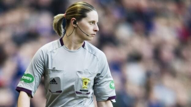 Breaking new ground - Lorraine Watson becomes first female referee in Scottish men's football