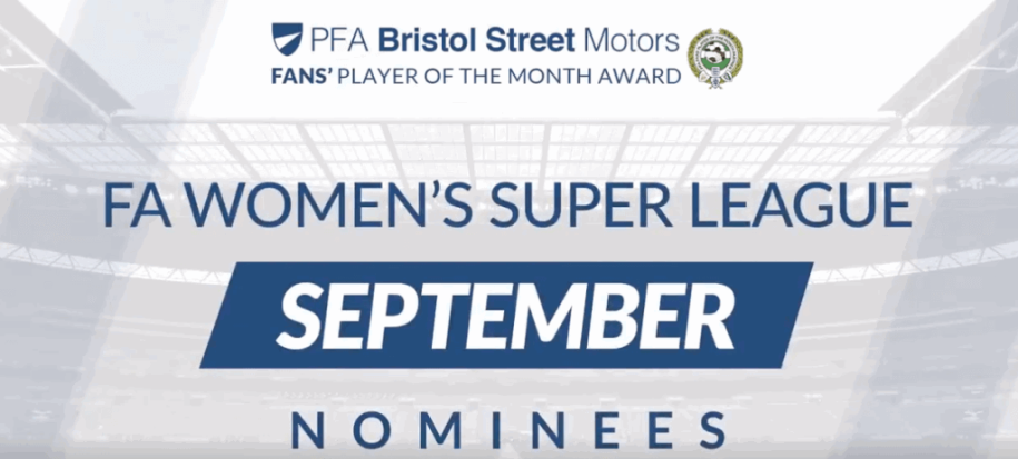 Vote for the first ever PFA Women's Player of the Month