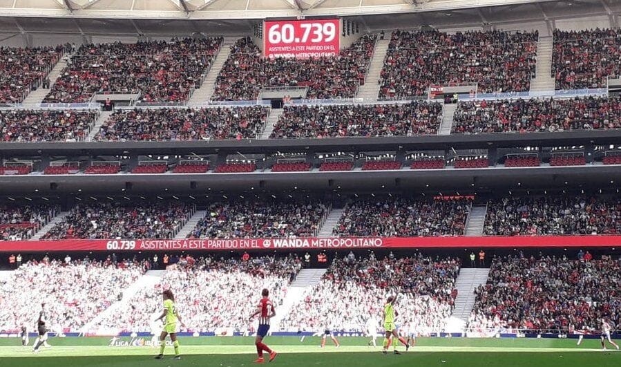 It's a record-breaker for the women's game in Europe
