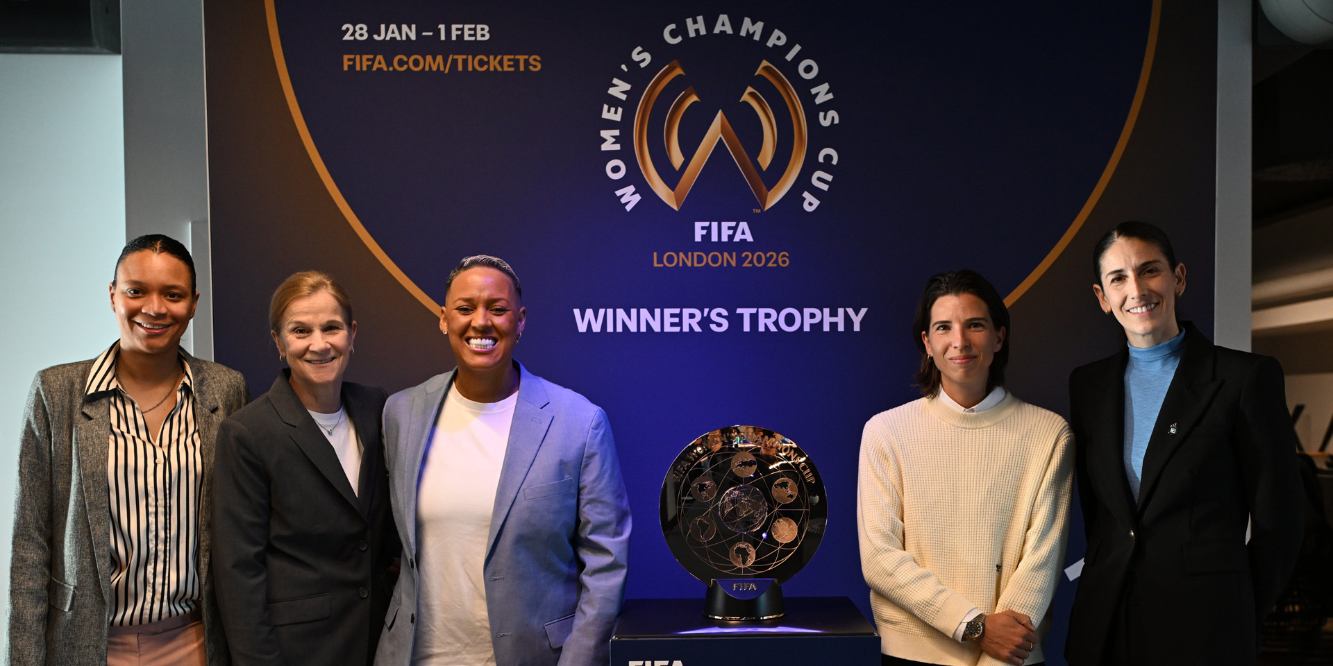 WIF AND BRENTFORD CELEBRATE THE IMPACT OF WOMEN'S FOOTBALL AT THE FIFA WOMEN'S CHAMPIONS CUP