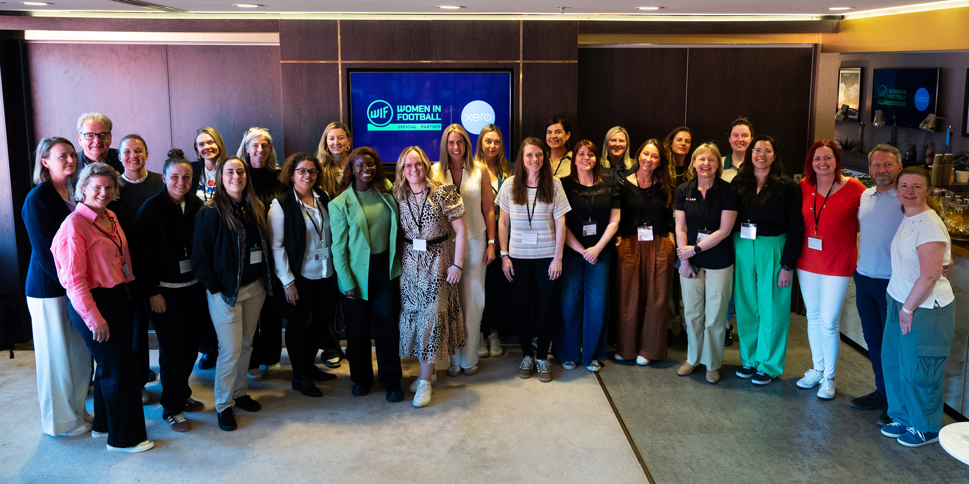 WOMEN IN FOOTBALL AND XERO SMALL BUSINESS PROGRAMME PARTICIPANTS KICK OFF THEIR MENTORSHIP AT WEMBLEY
